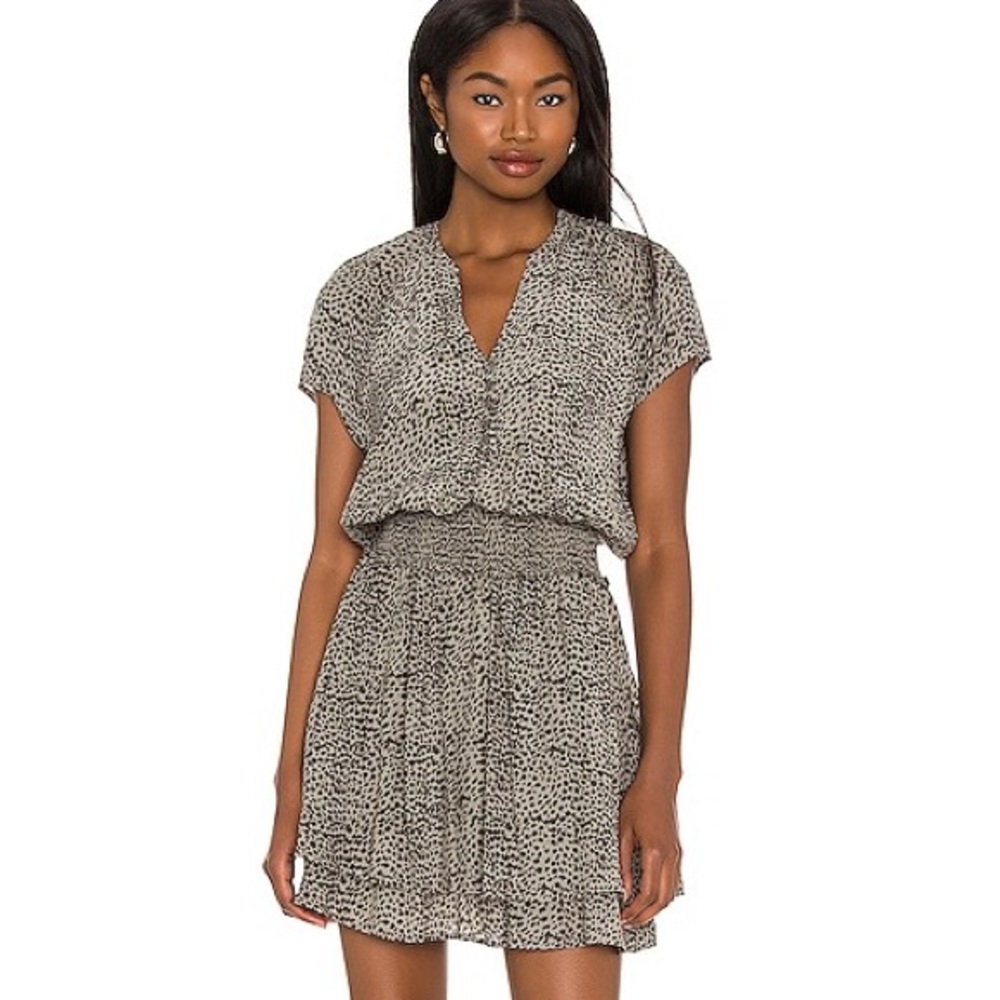 Elegant Black and White Women's Dress